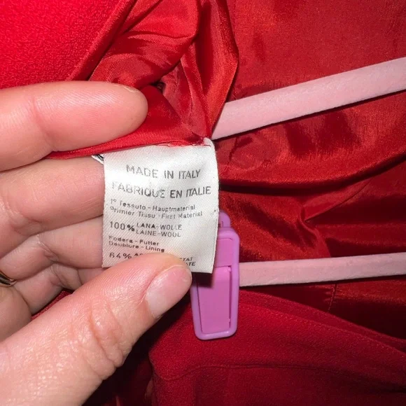 Red Women's Jacket by Sag Harbor